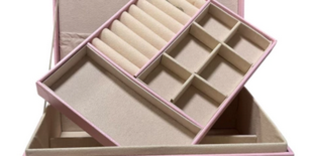 Caixa Porta Bijuterias - 23 x 17 x 8,5 cm