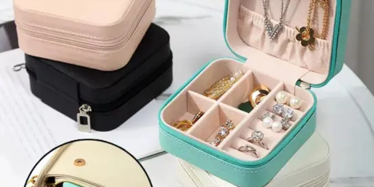 Caixa de Bijuteria  - Poliuretno, Veldo Sintético  - Imagem 2