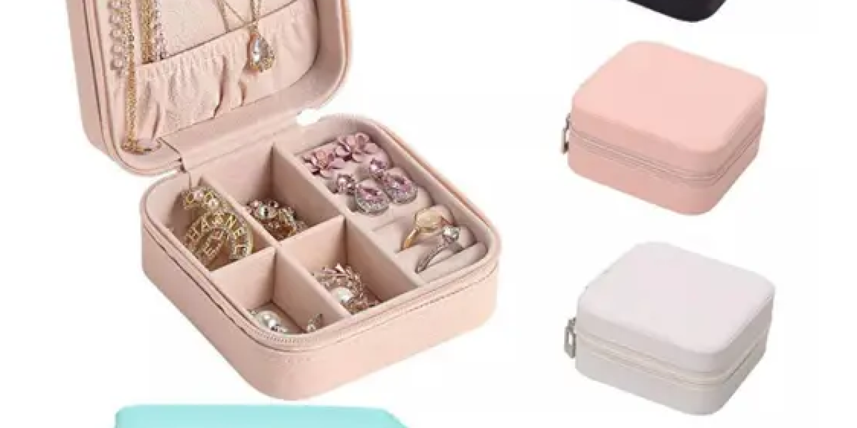 Caixa de Bijuteria  - Poliuretno, Veldo Sintético  - Imagem 3